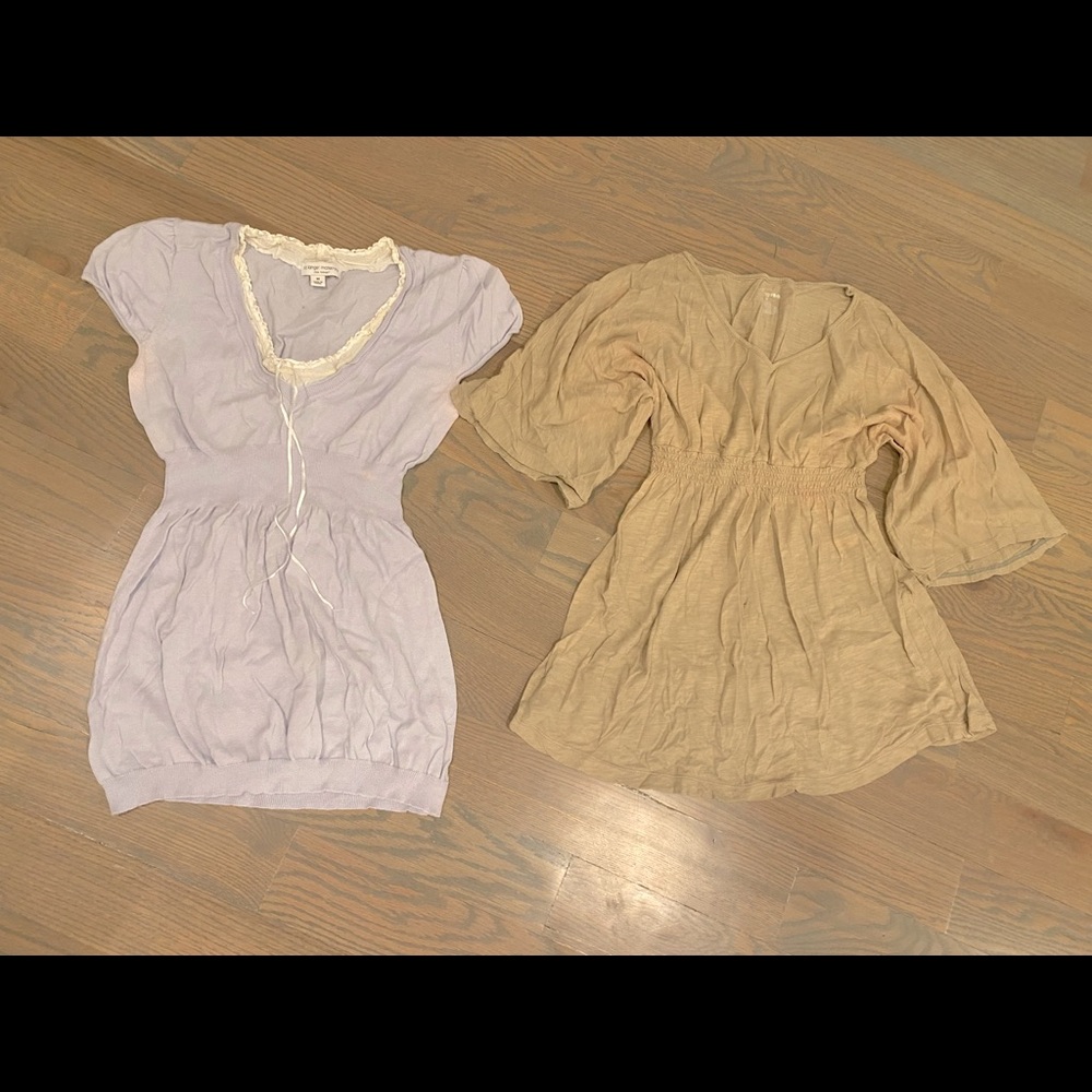 Liz Lange Maternity 2 tops size M